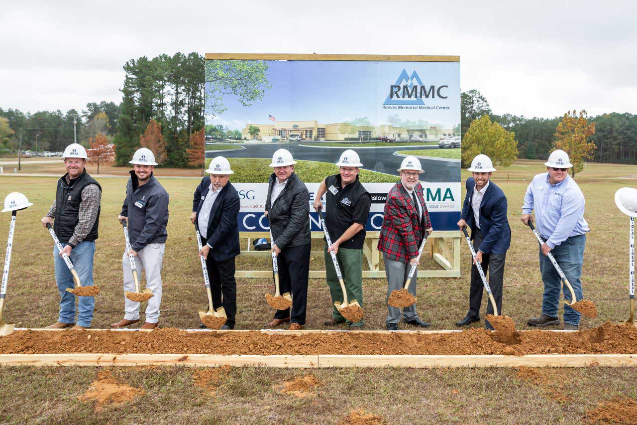 Reeves Memorial Medical Center Broke Ground!